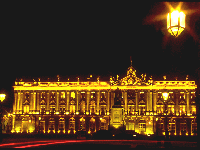 H�tel de Ville de NANCY, place Stanislas , de nuit