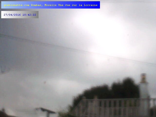 La Webcam en direct de ROMBAS: une vue sur la LORRAINE - France